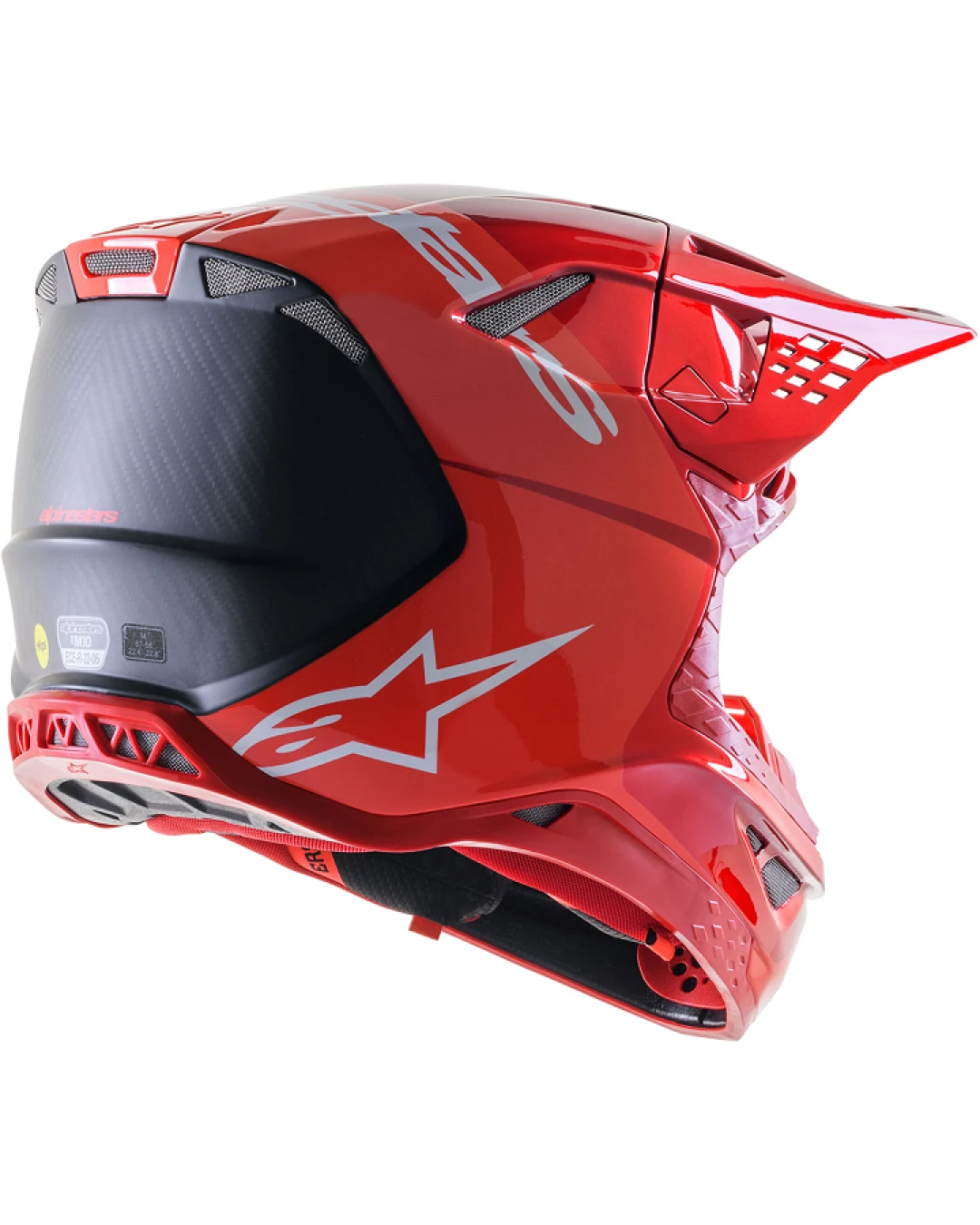 Мотокрос каска ALPINESTARS SM10 FLOOD RED