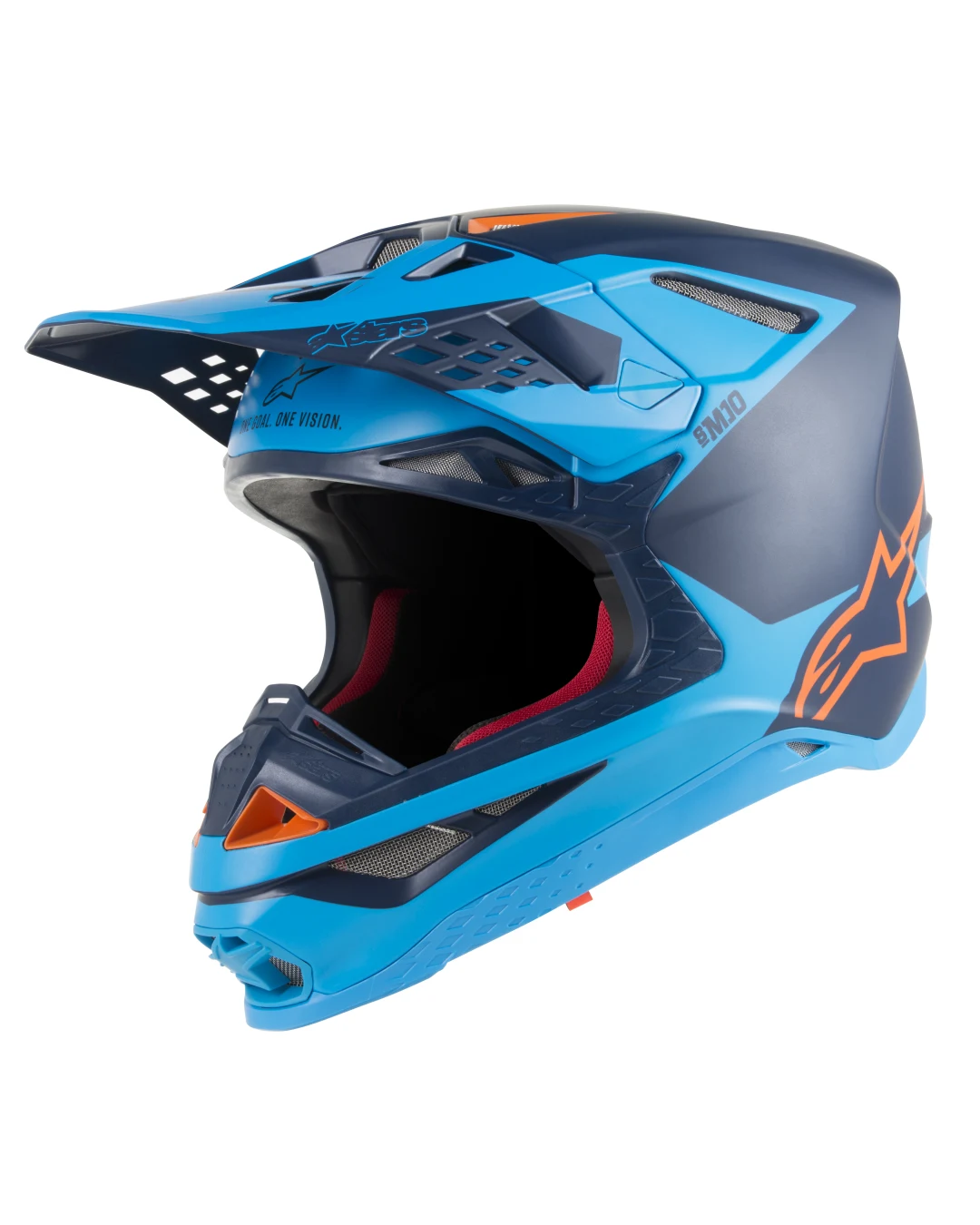 Мотокрос каска ALPINESTARS SM10 Meta MX BLACK/ORANGE