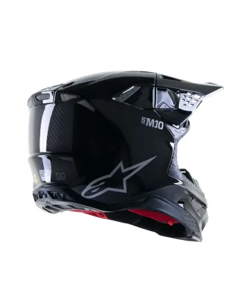 Мотокрос каска ALPINESTARS SM10 SOLID CARB