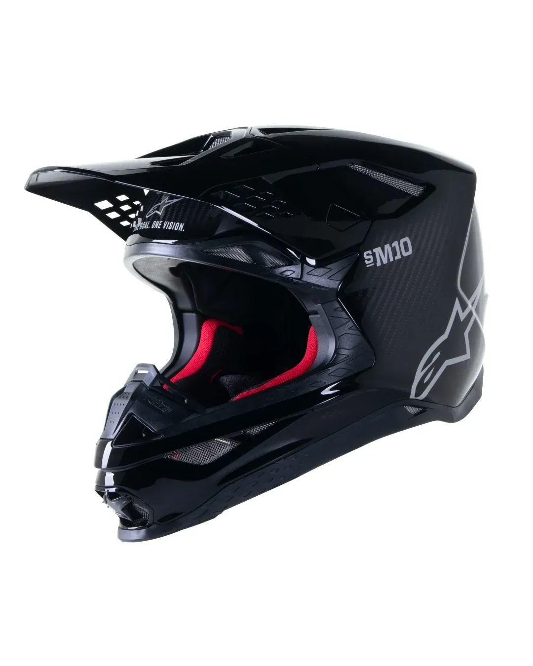 Мотокрос каска ALPINESTARS SM10 SOLID CARB