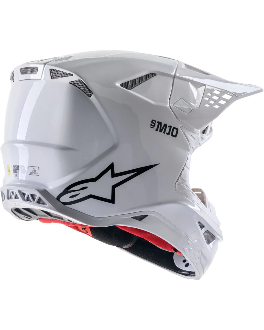 Мотокрос каска ALPINESTARS SM10 SOLID WHT