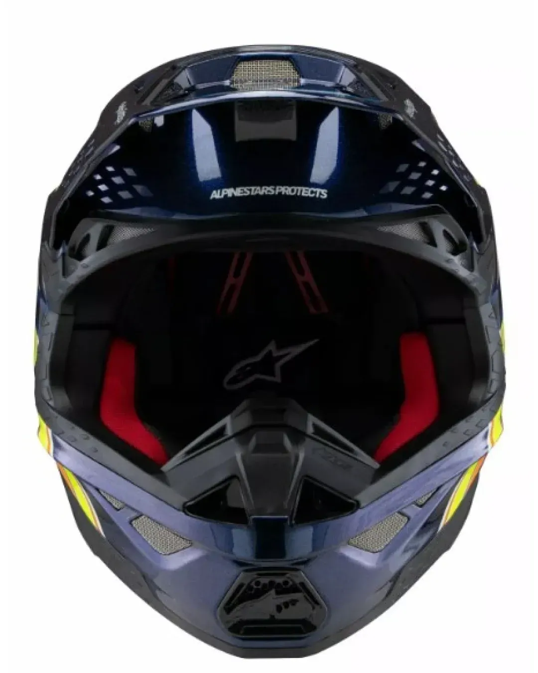 Мотокрос каска ALPINESTARS SM10 TLD25 BL/OR/YL