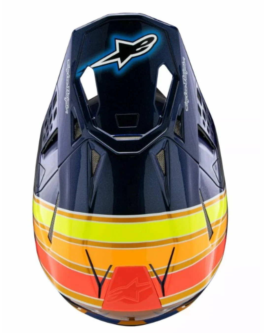 Мотокрос каска ALPINESTARS SM10 TLD25 BL/OR/YL