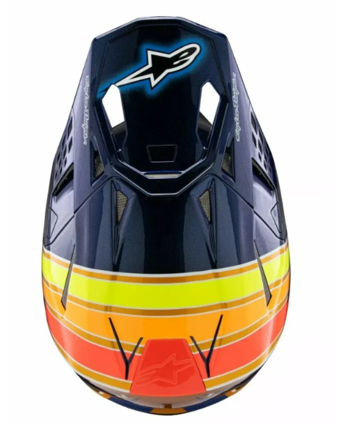 Мотокрос каска ALPINESTARS SM10 TLD25 BL/OR/YL