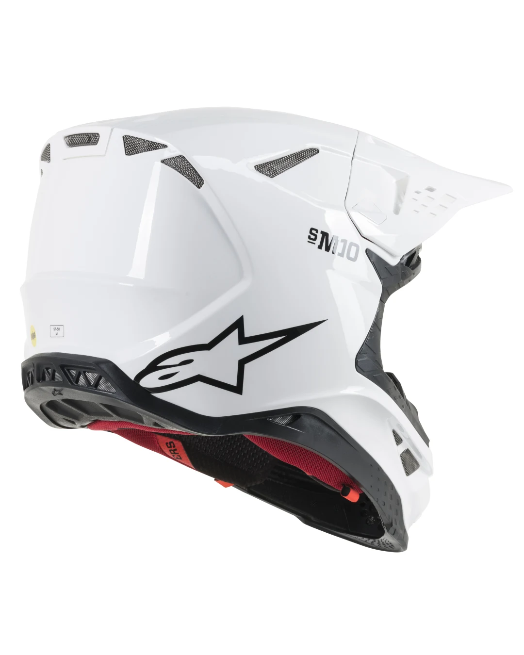 Мотокрос каска ALPINESTARS SM10 WHITE