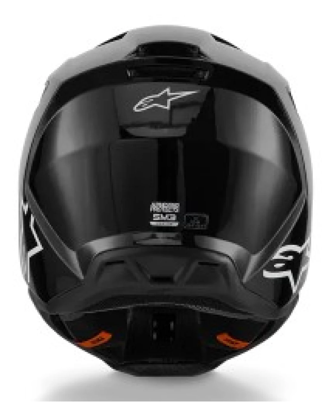 Мотокрос каска ALPINESTARS SM3 BLACK-GLOSS