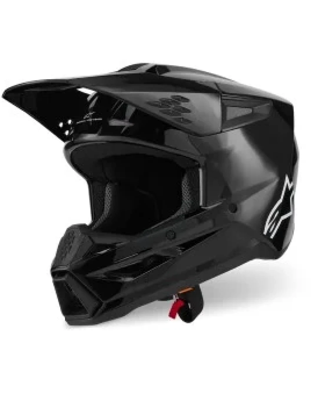 Мотокрос каска ALPINESTARS SM3 BLACK-GLOSS