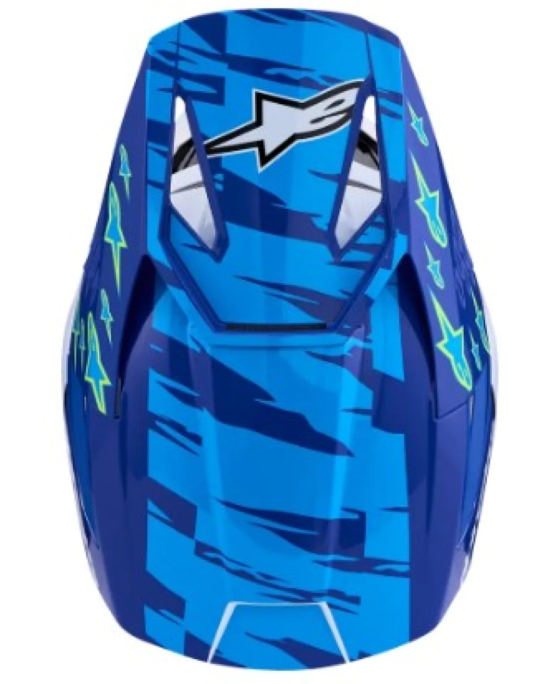 Мотокрос каска ALPINESTARS SM3 FALCON BLU/BLK/PNK