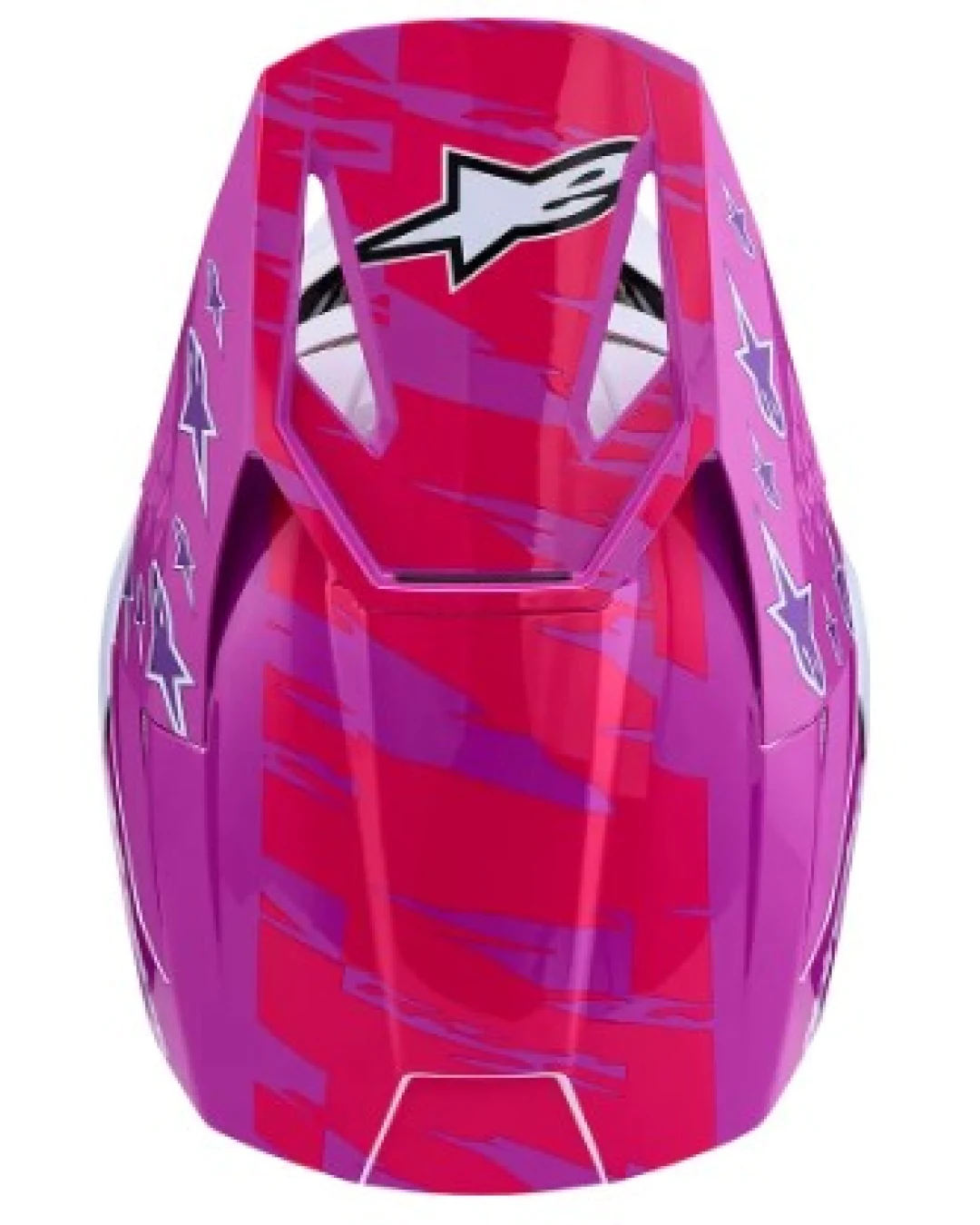 Мотокрос каска ALPINESTARS SM3 FALCON PUR/WHT/PNK