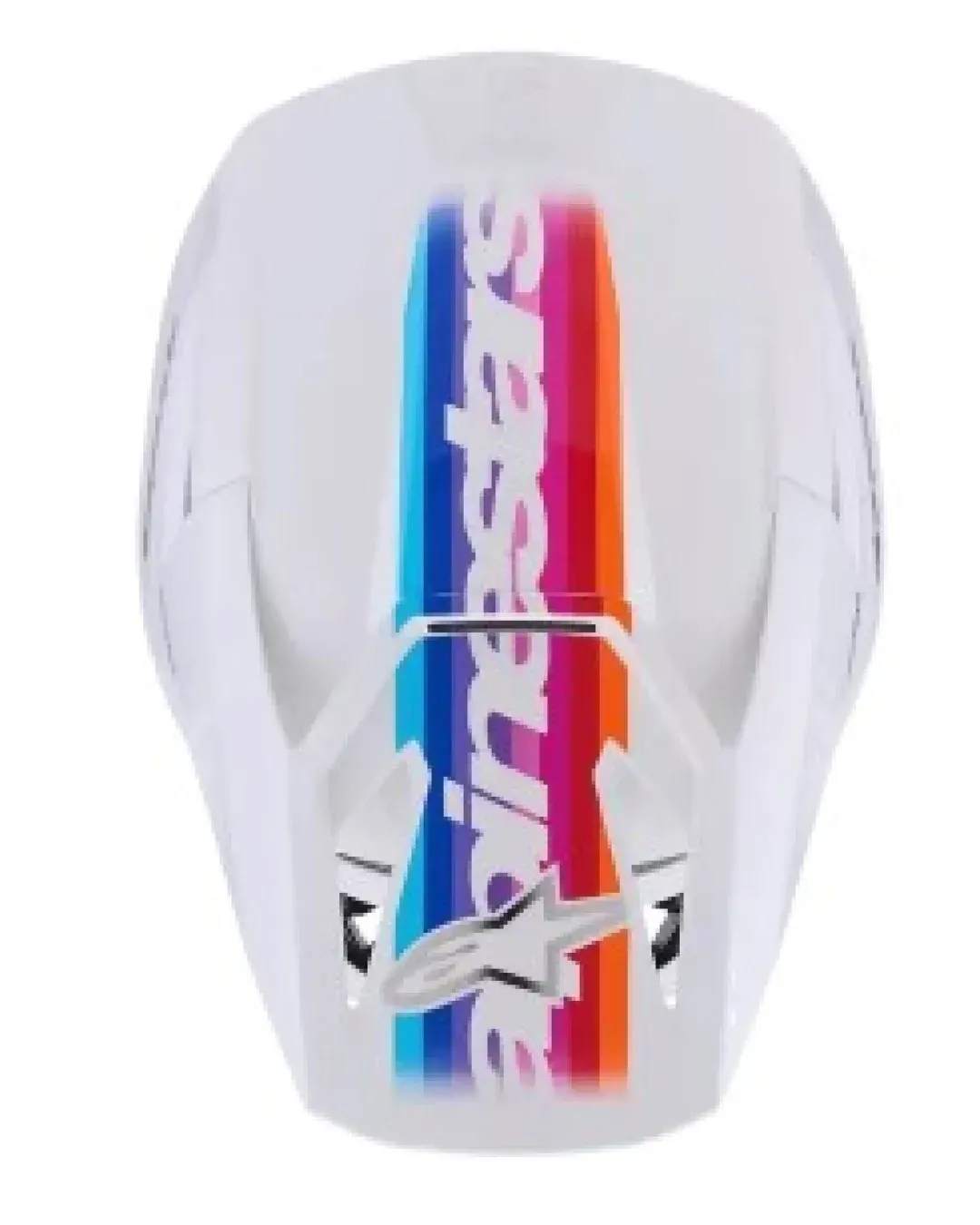 Мотокрос каска ALPINESTARS SM3 FORCE WHITE-GLOSS