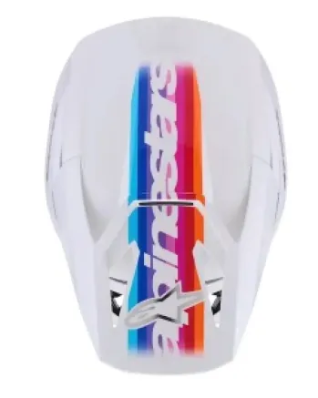 Мотокрос каска ALPINESTARS SM3 FORCE WHITE-GLOSS