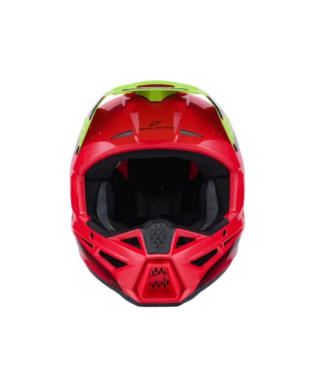 Мотокрос каска ALPINESTARS SM3 FRAY RED/YELLOW/BLACK
