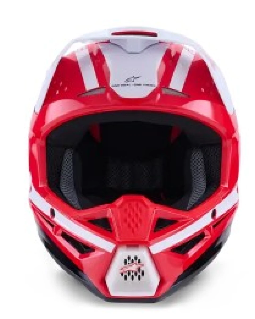 Мотокрос каска ALPINESTARS SM3 HEAT RED/WH/BLK