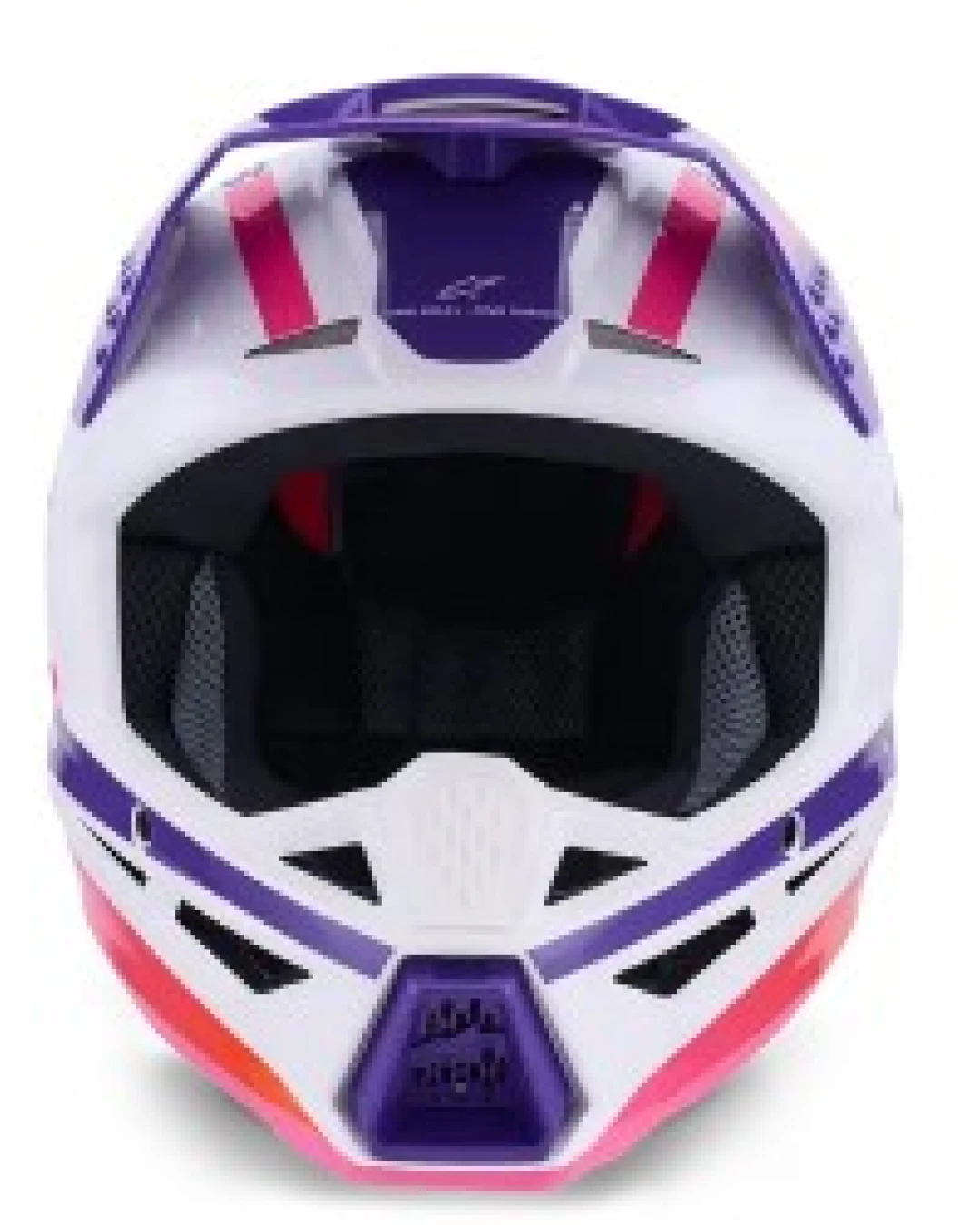 Мотокрос каска ALPINESTARS SM3 HEAT WHT/PU/PINK