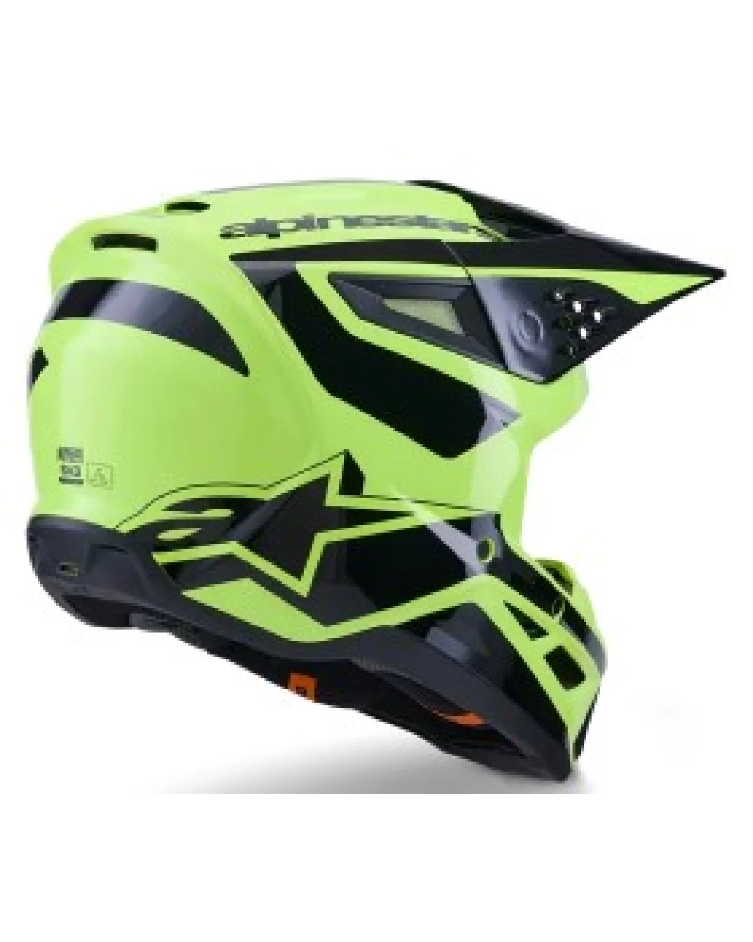 Мотокрос каска ALPINESTARS SM3 HEAT YEL/BLACK