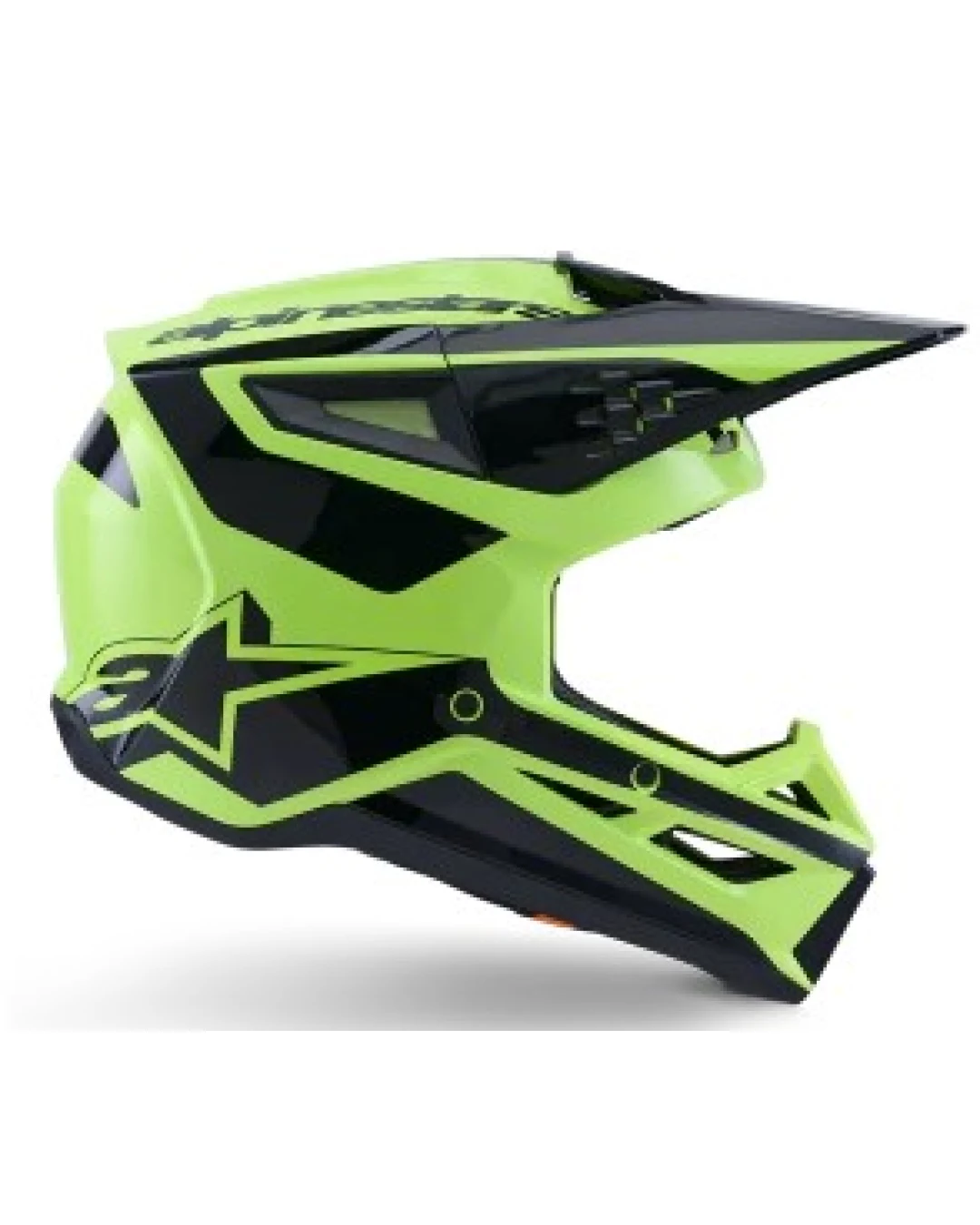 Мотокрос каска ALPINESTARS SM3 HEAT YEL/BLACK