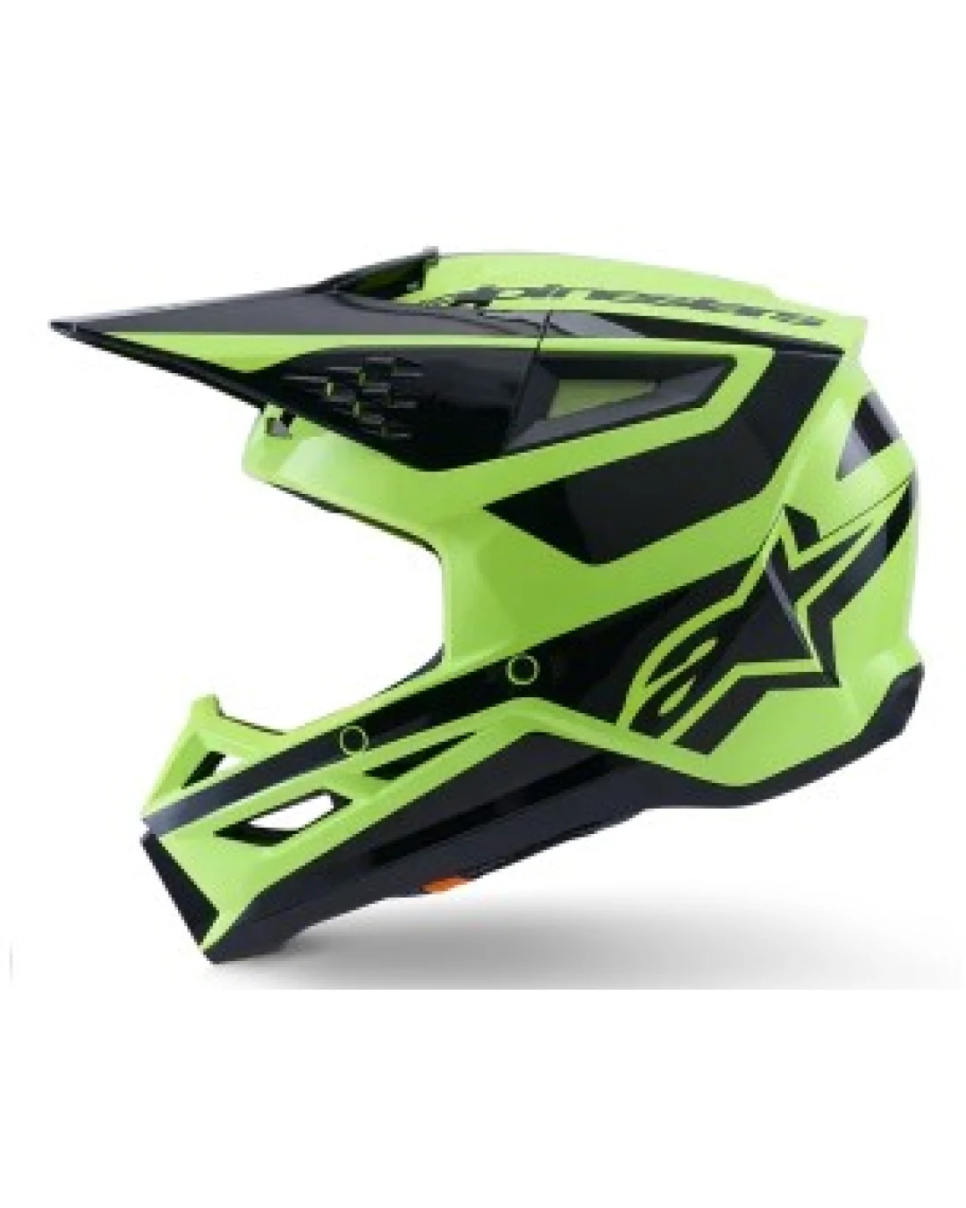 Мотокрос каска ALPINESTARS SM3 HEAT YEL/BLACK