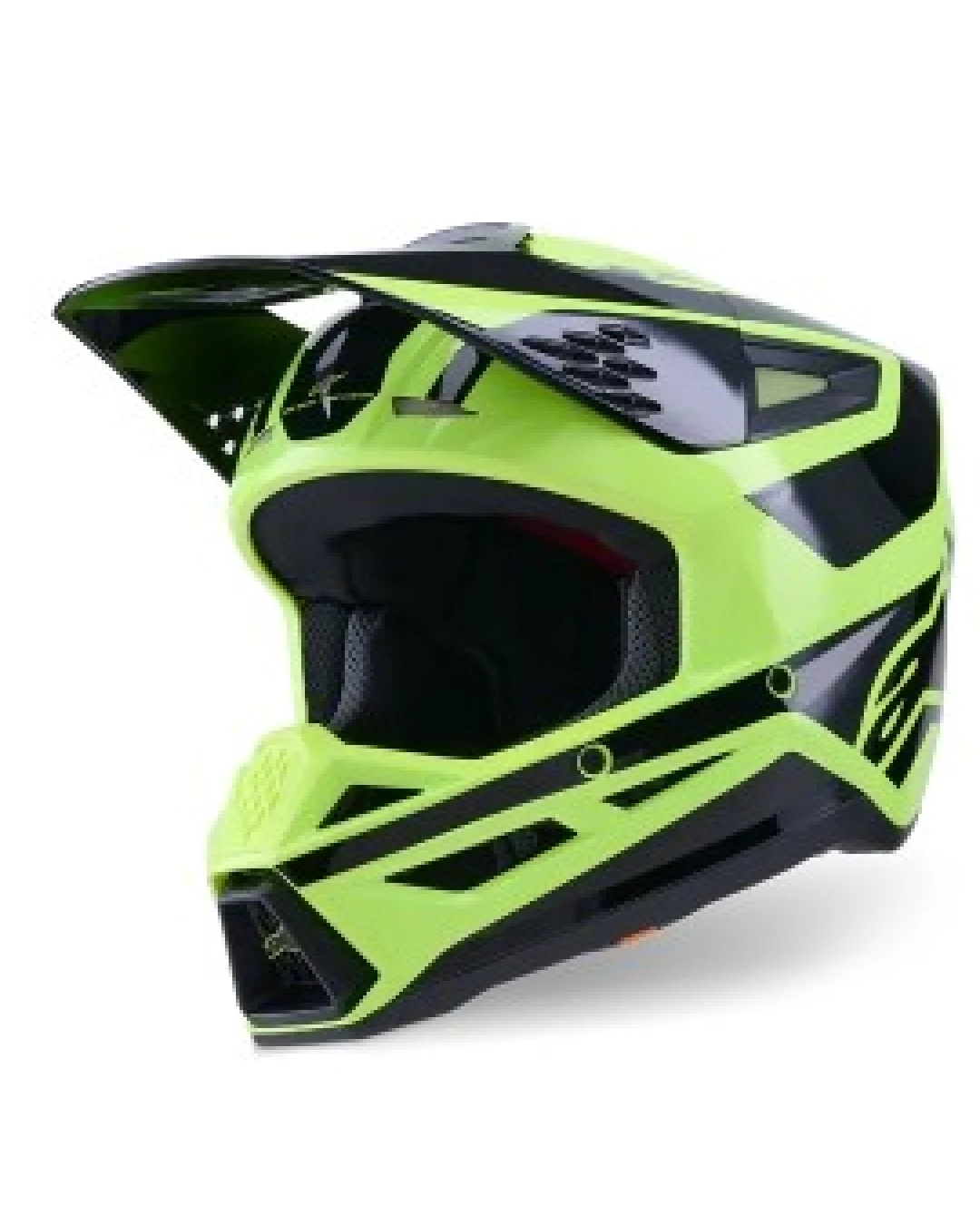 Мотокрос каска ALPINESTARS SM3 HEAT YEL/BLACK