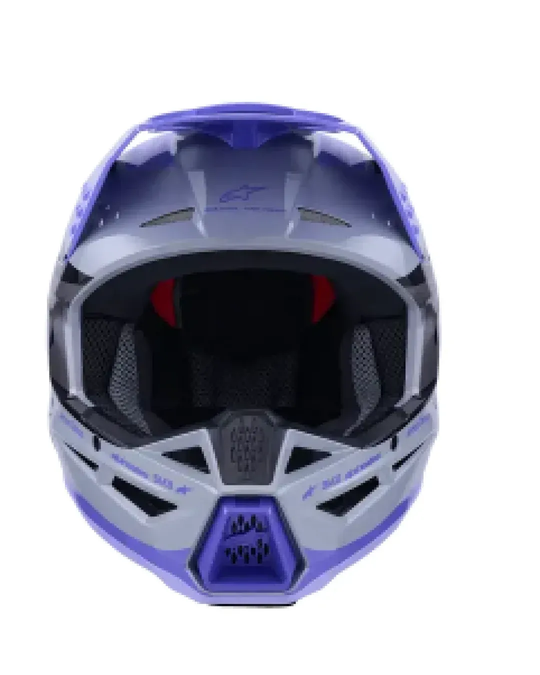 Мотокрос каска ALPINESTARS SM3 JETTSON GRAY/PUR/BLK
