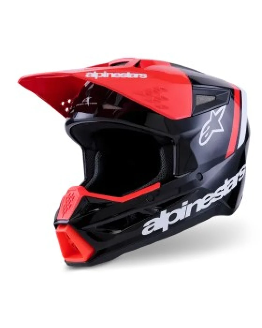 Мотокрос каска ALPINESTARS SM3 RADIUM BLK/RED/WH