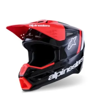 Мотокрос каска ALPINESTARS SM3 RADIUM BLK/RED/WH