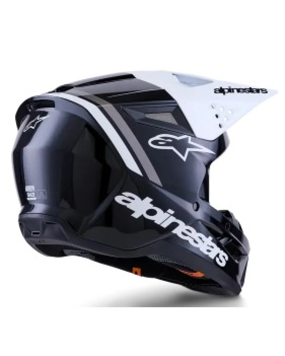 Мотокрос каска ALPINESTARS SM3 RADIUM BLK/WH/GY