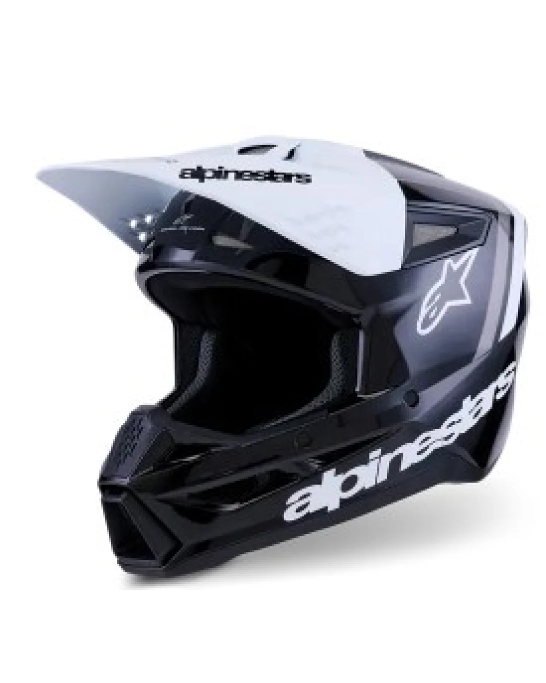 Мотокрос каска ALPINESTARS SM3 RADIUM BLK/WH/GY