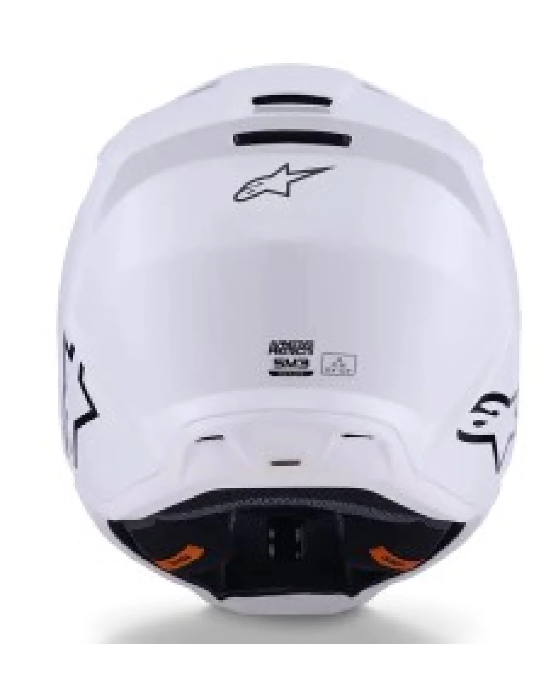 Мотокрос каска ALPINESTARS SM3 WHITE-GLOSS