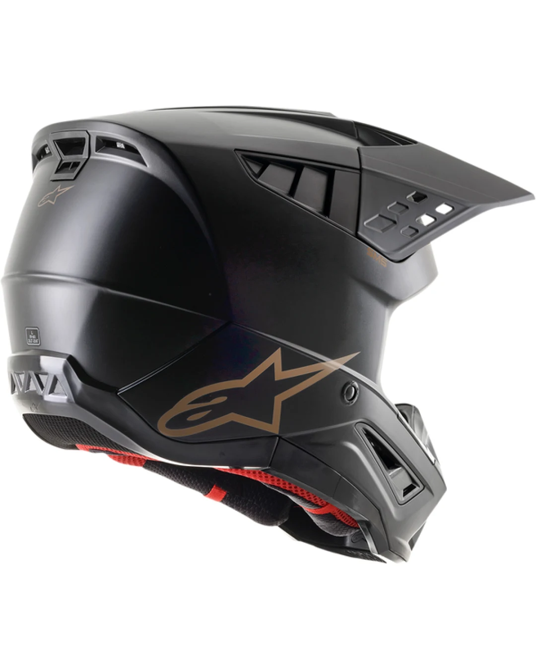 Мотокрос каска ALPINESTARS SM5 BLACK/BROWN