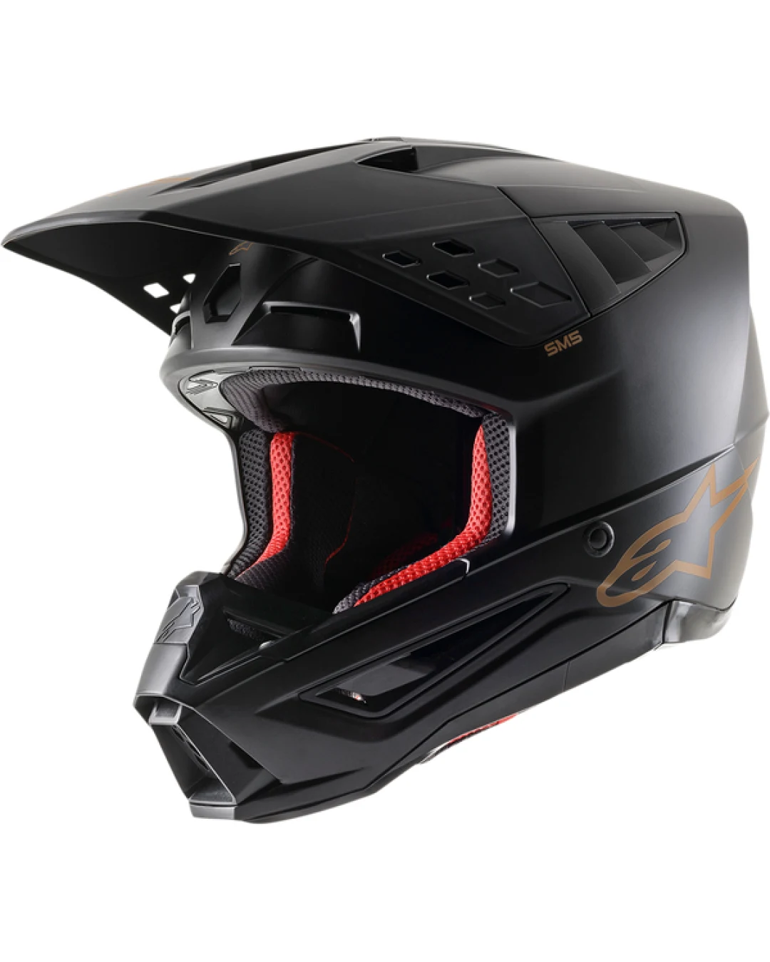 Мотокрос каска ALPINESTARS SM5 BLACK/BROWN