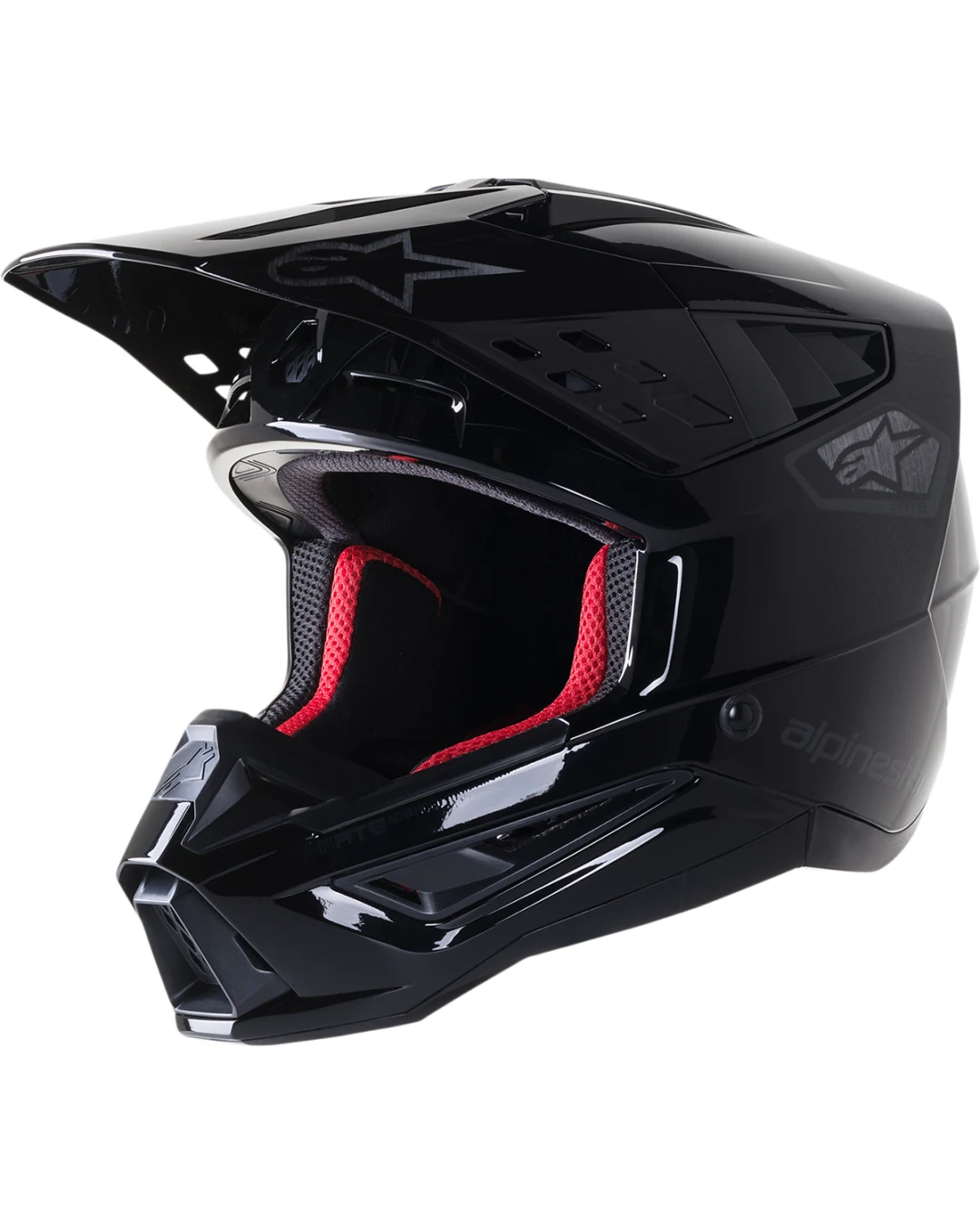Мотокрос каска ALPINESTARS SM5 Scout BLACK/SILVER