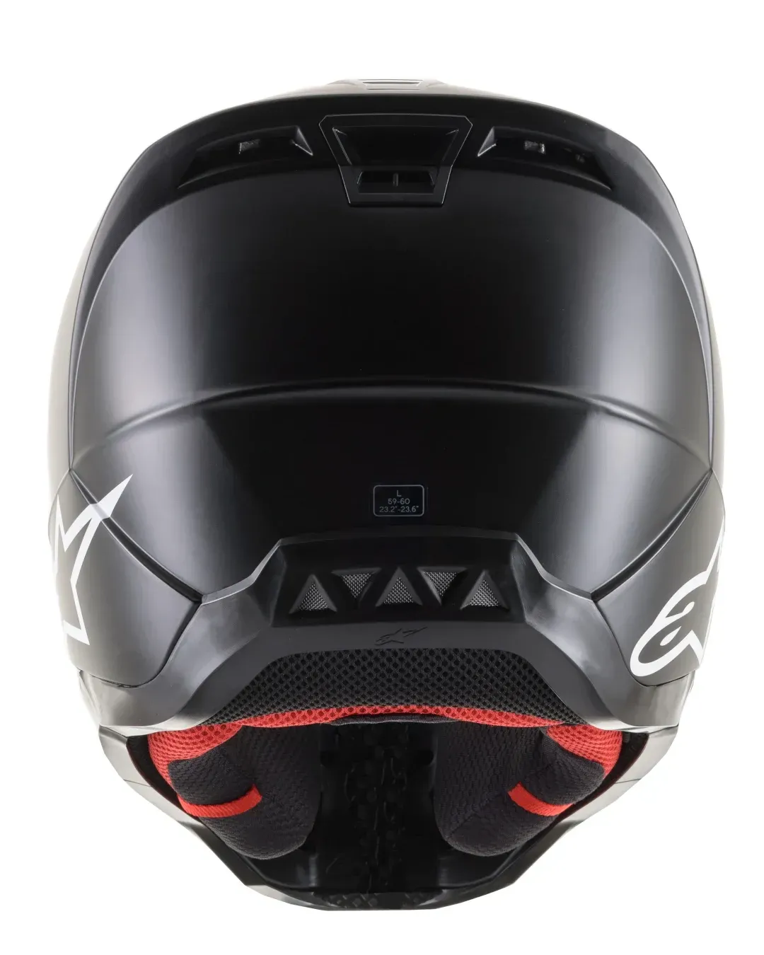 Мотокрос каска ALPINESTARS SM5 SOLID BK
