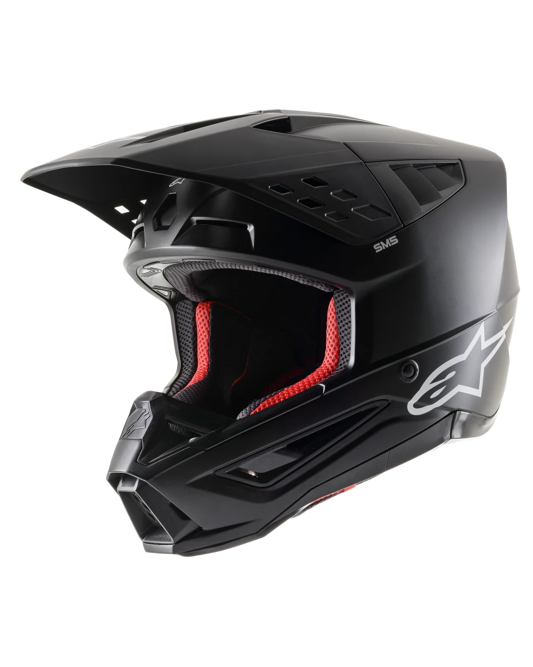 Мотокрос каска ALPINESTARS SM5 SOLID BK