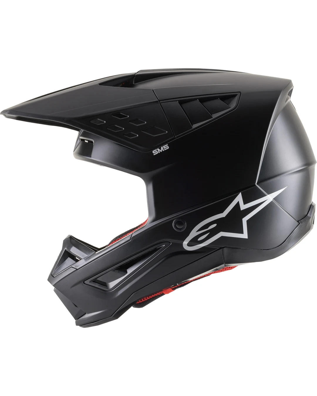 Мотокрос каска ALPINESTARS SM5 SOLID BLACK