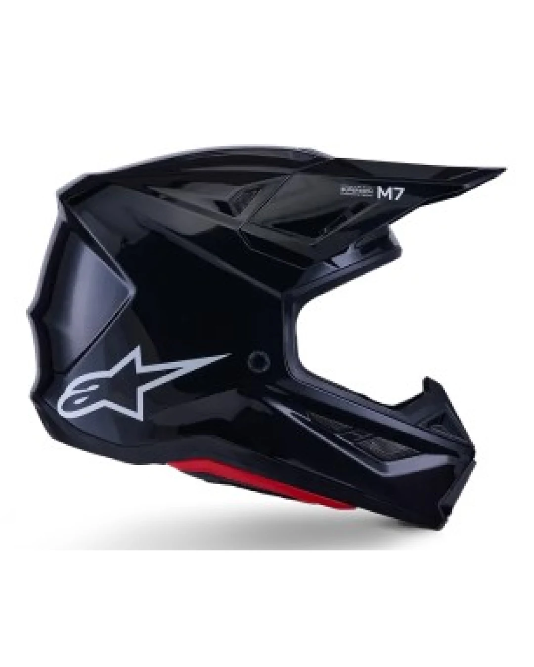 Мотокрос каска ALPINESTARS SM7 BLACK-GLOSS
