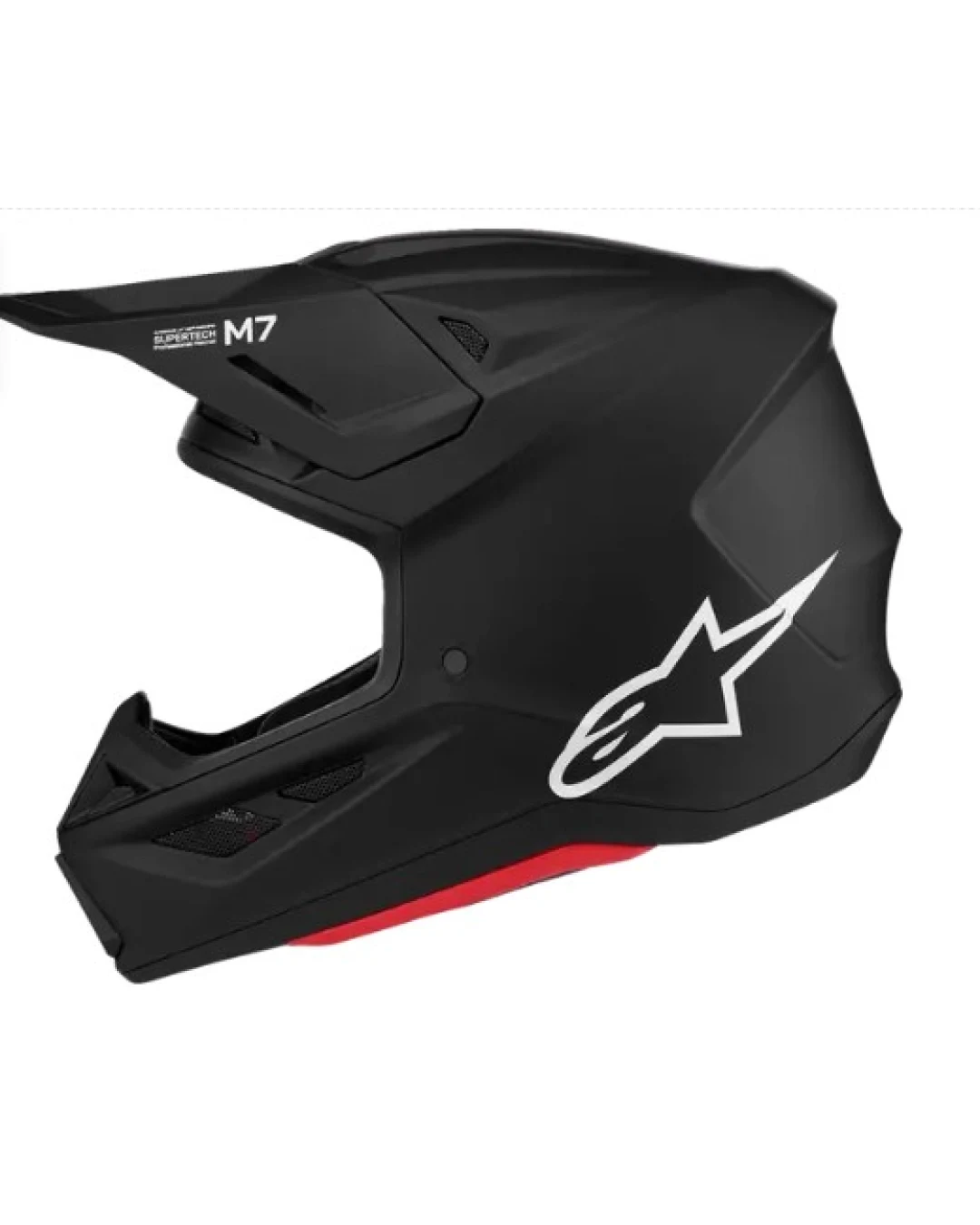 Мотокрос каска ALPINESTARS SM7 BLACK-MATT