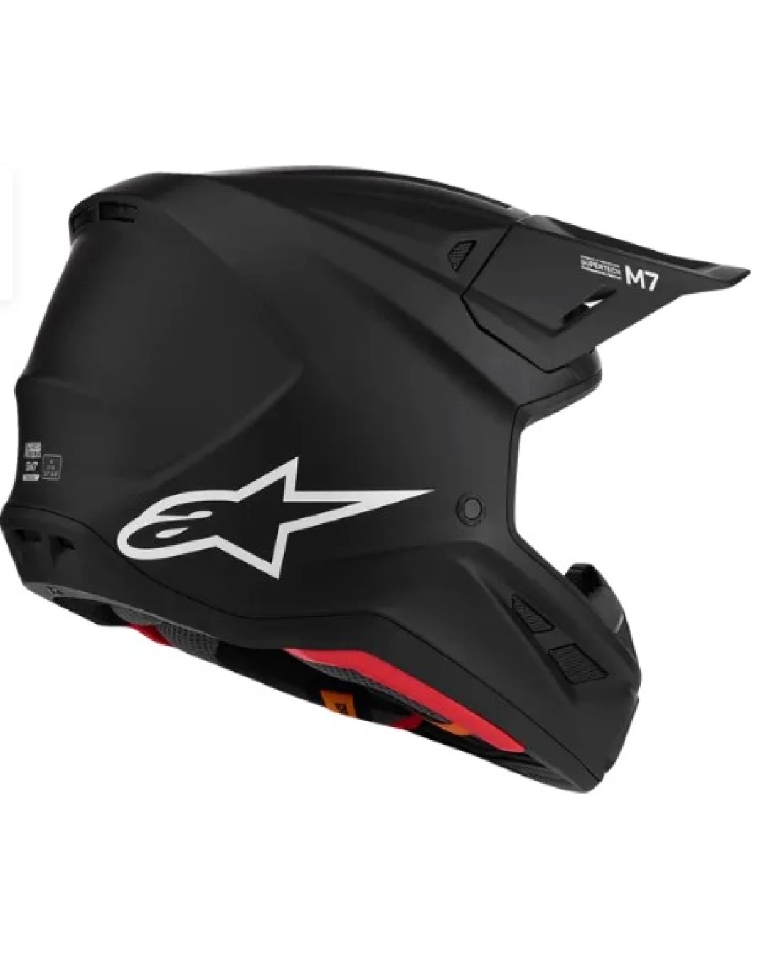 Мотокрос каска ALPINESTARS SM7 BLACK-MATT