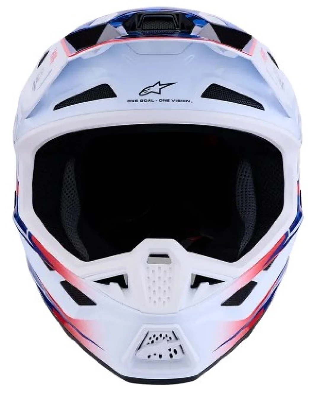 Мотокрос каска ALPINESTARS SM7 BLASTER WHT/BLU/RED