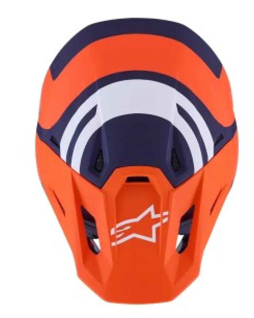 Мотокрос каска ALPINESTARS SM7 CORE ORAN/BLUE