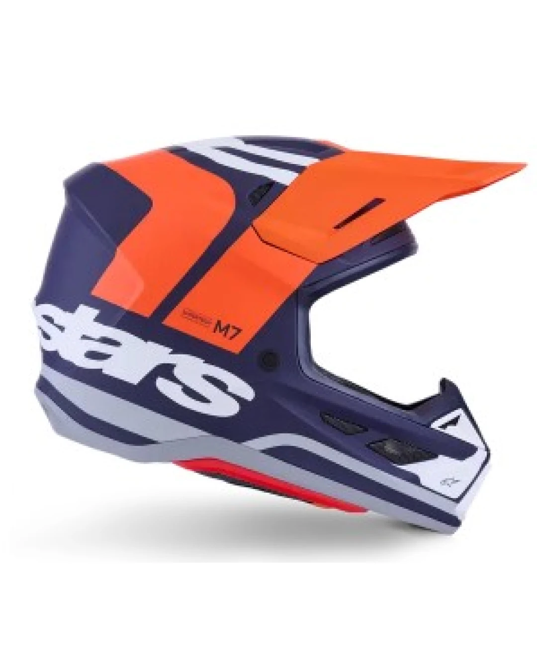 Мотокрос каска ALPINESTARS SM7 CORE ORAN/BLUE