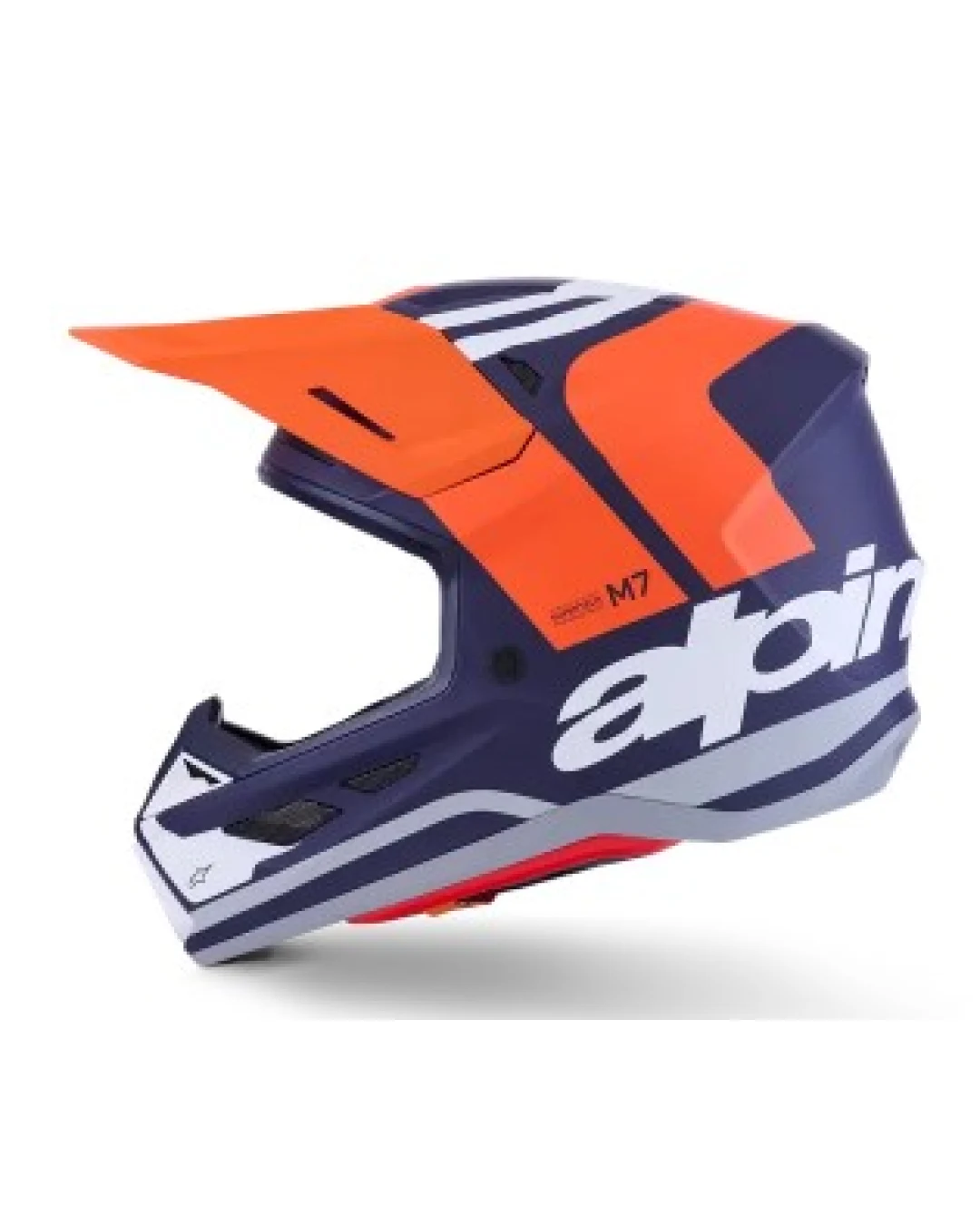 Мотокрос каска ALPINESTARS SM7 CORE ORAN/BLUE