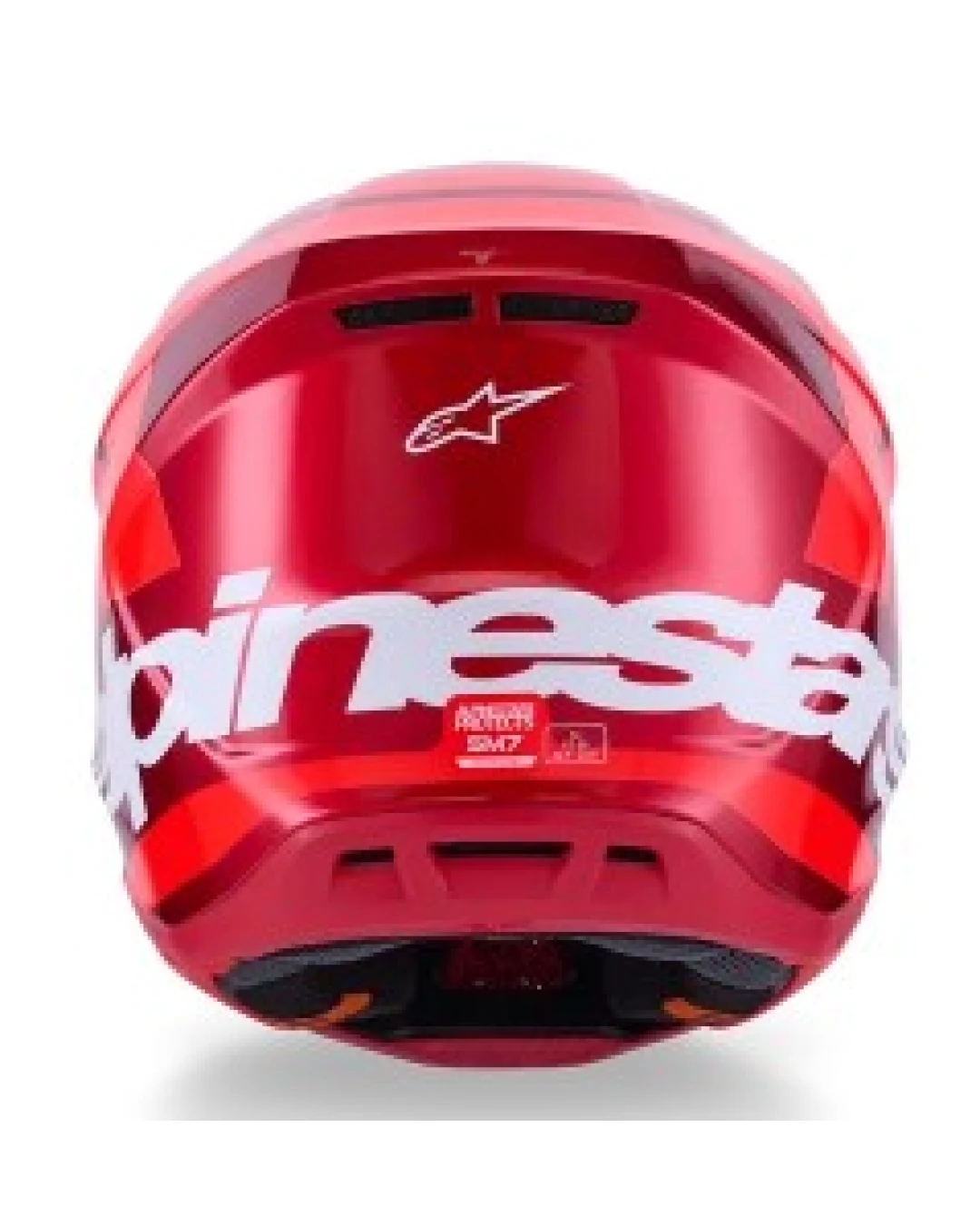 Мотокрос каска ALPINESTARS SM7 CORE RED-GLOSS
