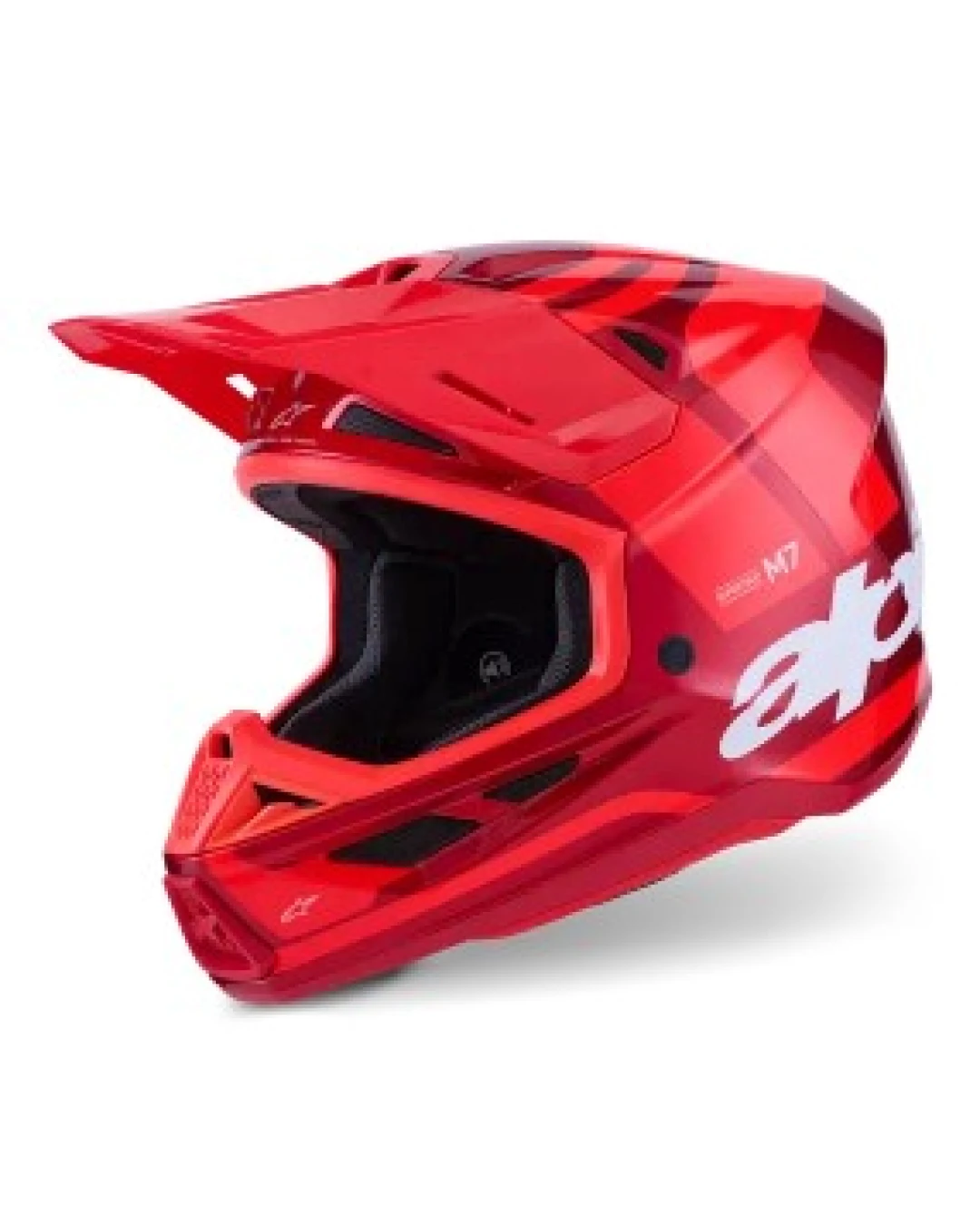 Мотокрос каска ALPINESTARS SM7 CORE RED-GLOSS