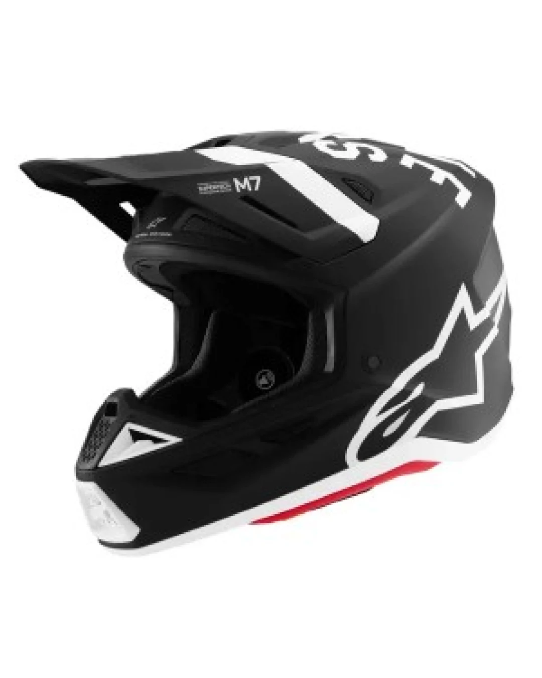 Мотокрос каска ALPINESTARS SM7 DASHER BLK/WHT