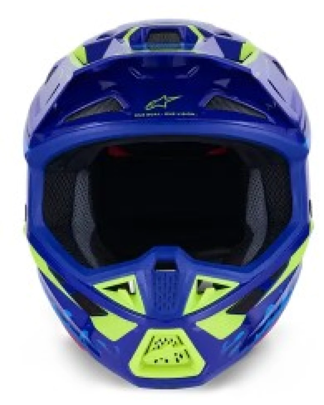 Мотокрос каска ALPINESTARS SM7 DEED BLUE/YEL