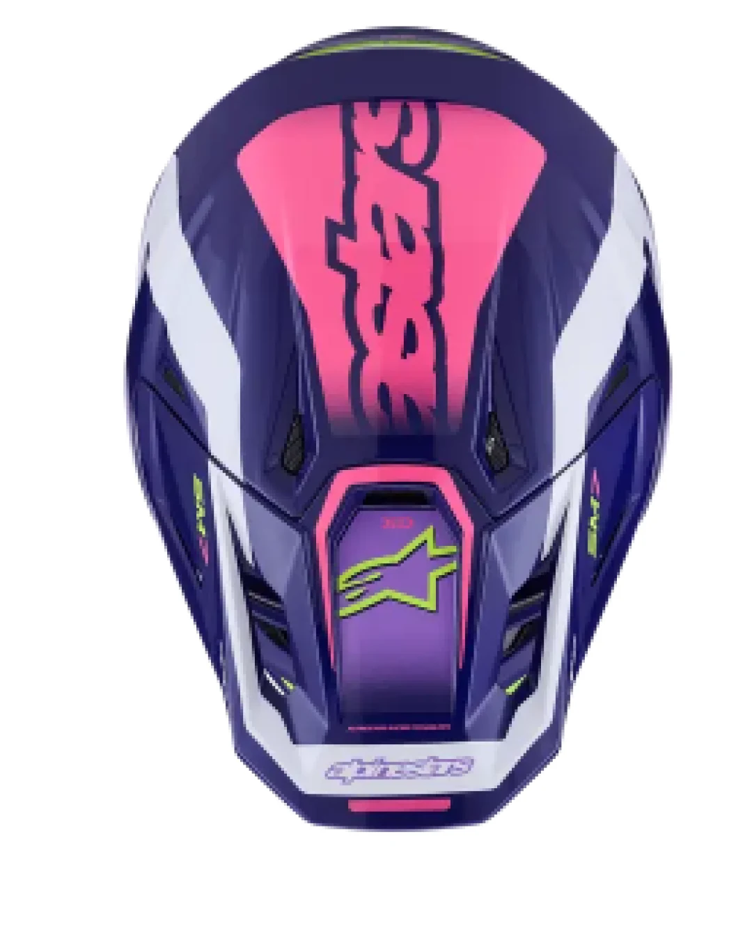 Мотокрос каска ALPINESTARS SM7 DEED PURPLE/PINK