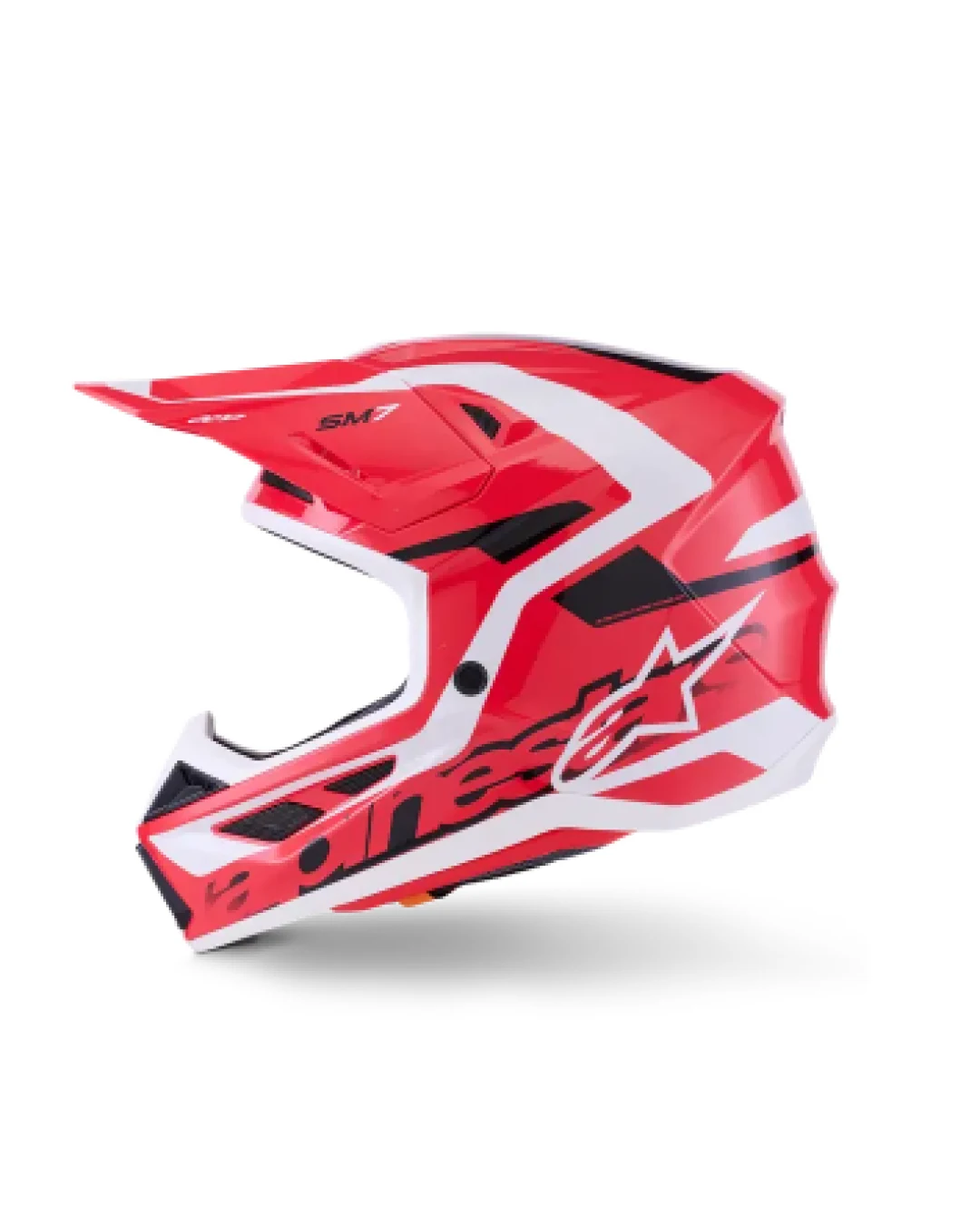 Мотокрос каска ALPINESTARS SM7 DEED RED/BLK/WH