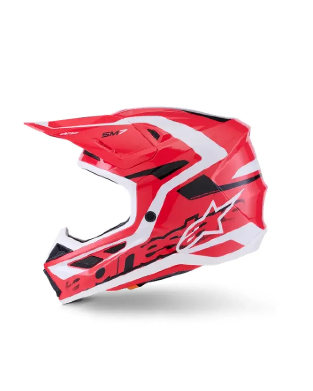 Мотокрос каска ALPINESTARS SM7 DEED RED/BLK/WH