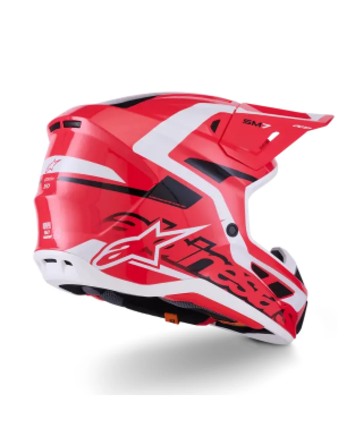 Мотокрос каска ALPINESTARS SM7 DEED RED/BLK/WH
