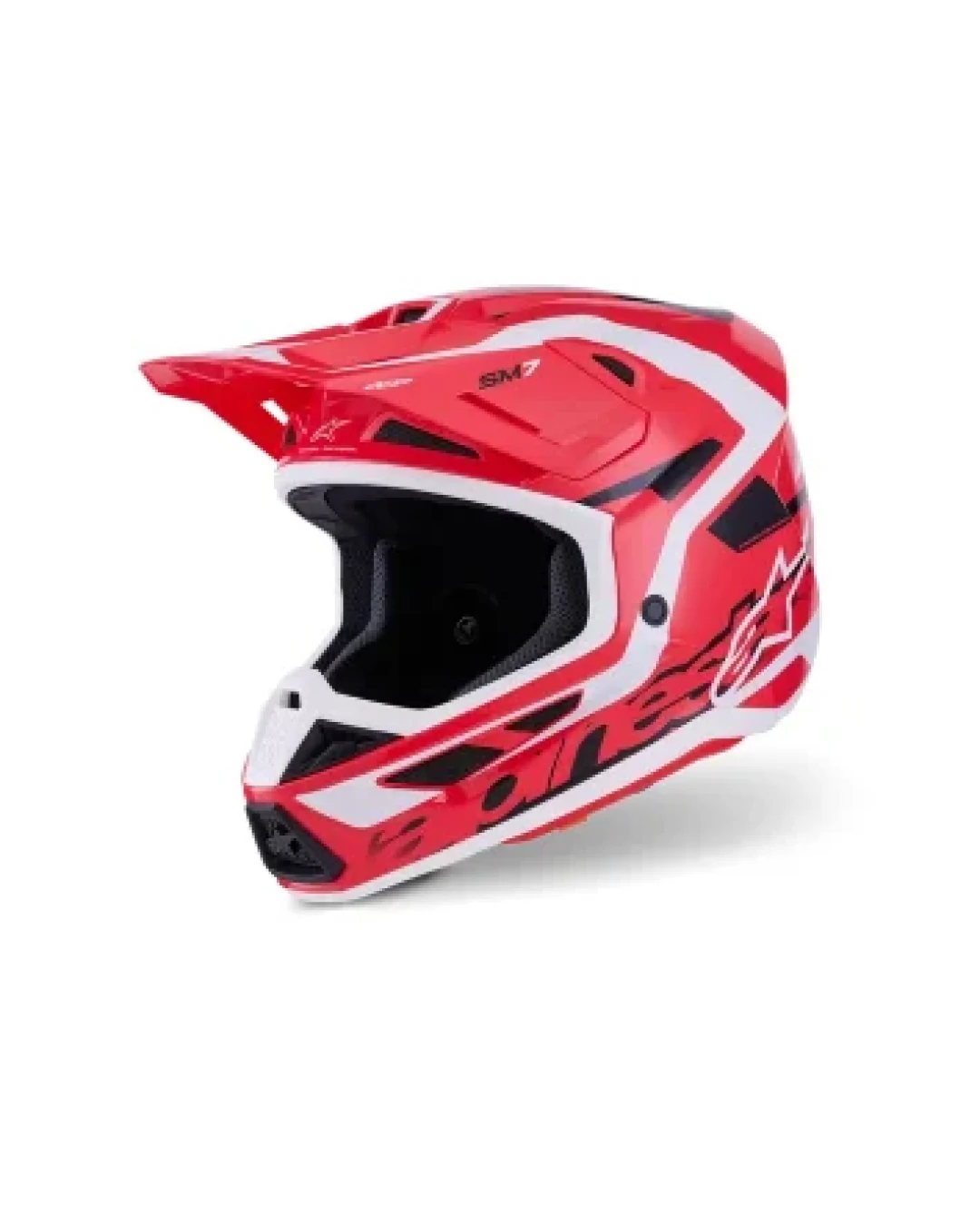 Мотокрос каска ALPINESTARS SM7 DEED RED/BLK/WH